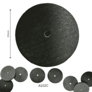 Black Coarse Wheel 100pcs, 6x20mm