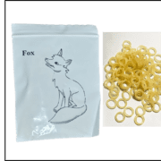 2.5oz 1/4" 100pcs/Pk,50pkts Fox