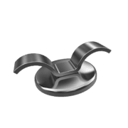 Ligual Cleat Round base, Bondable Pkt 10